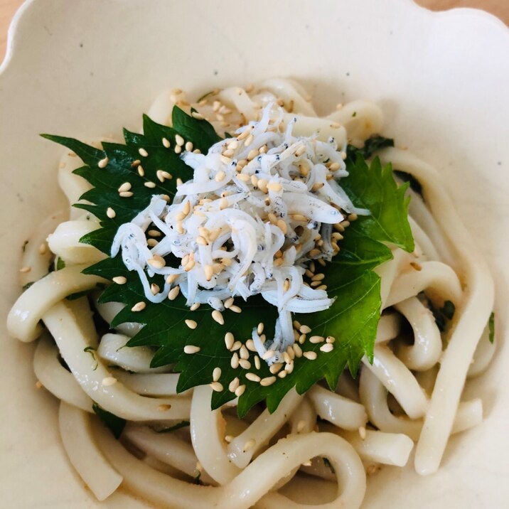 冷やし辛子明太子うどん